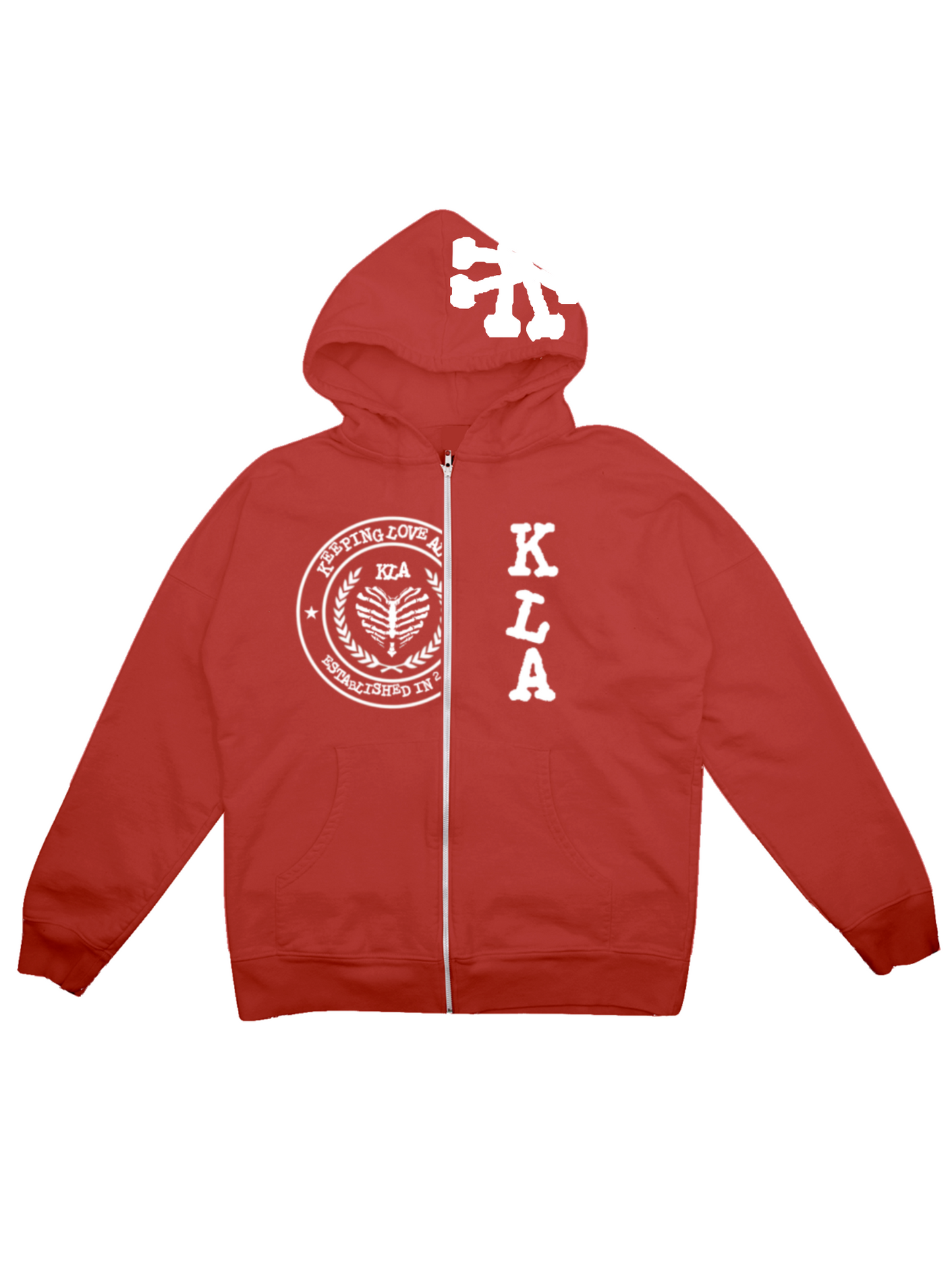 RED KLA UNI ZIPUP