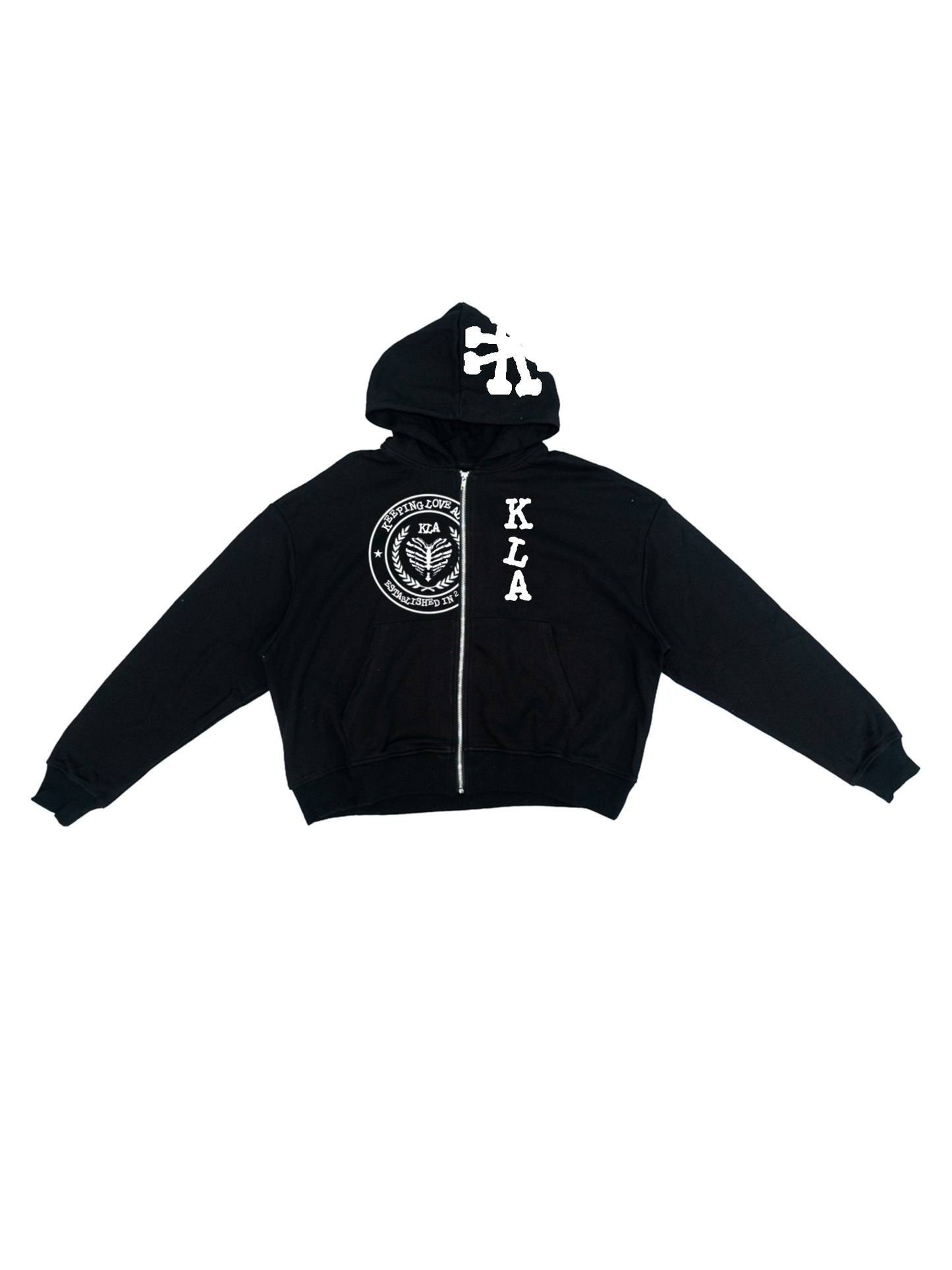 BLACK KLA UNI ZIPUP