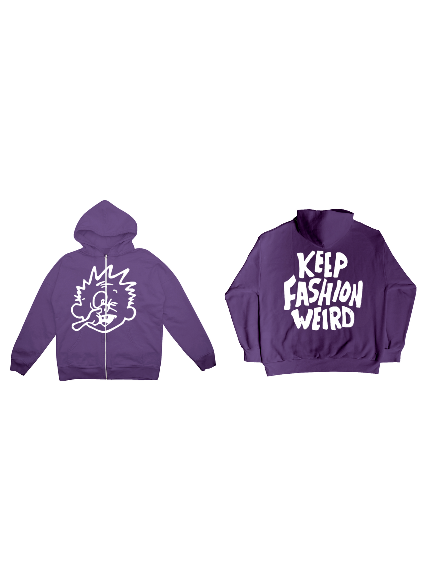 KFW Purple Zipup