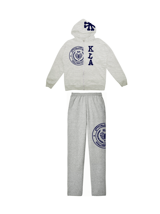 GREY/NAVY KLA UNI SWEATSUIT