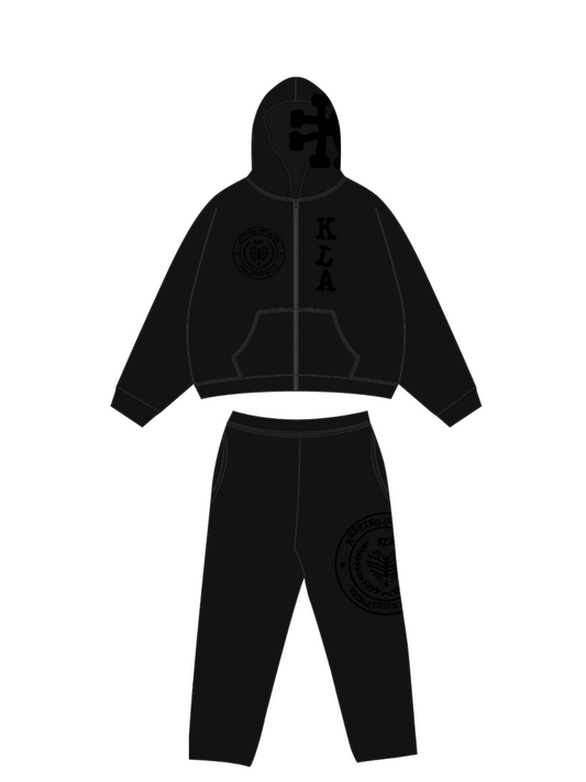 Charcoal Kla University Sweatsuit