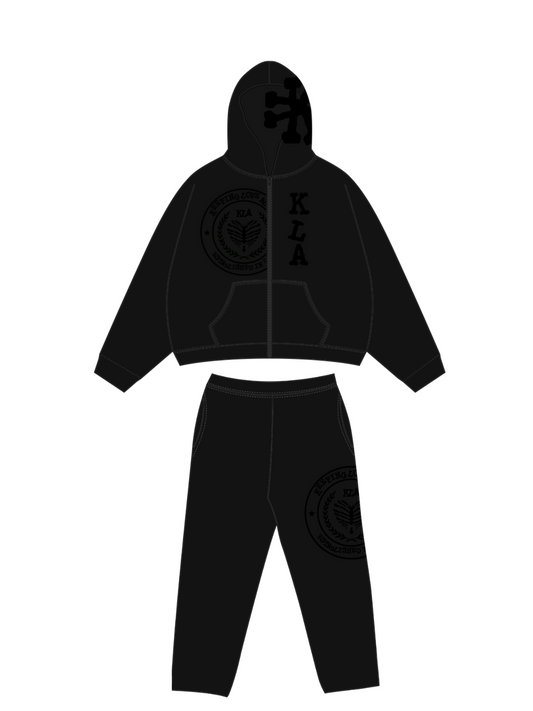 CHARCOAL KLA UNI SWEATSUIT