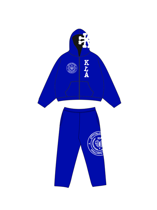 Blue Kla University Sweatsuit