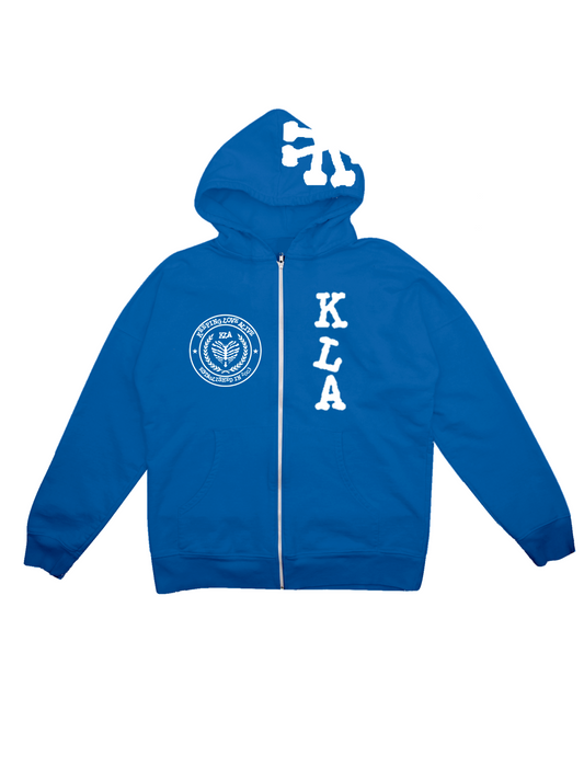 Blue Kla University Zipup