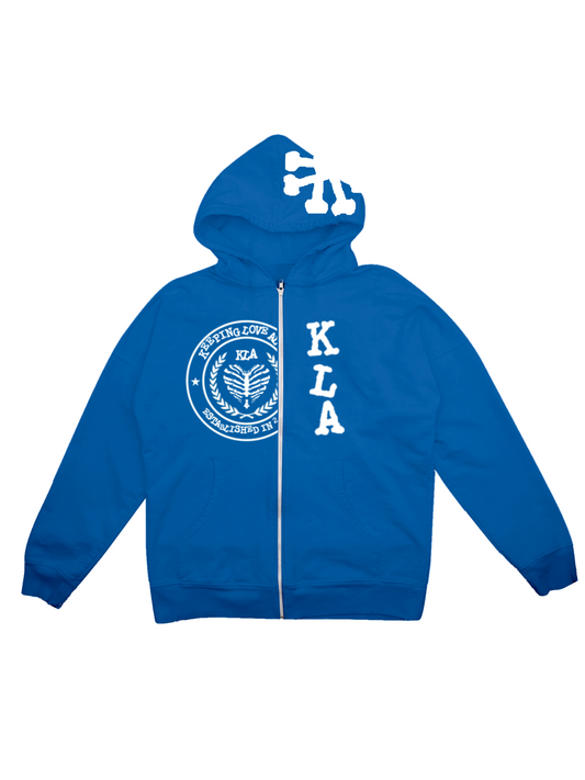 BLUE KLA UNI ZIPUP