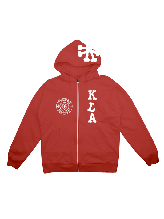 Red Kla University Zipup