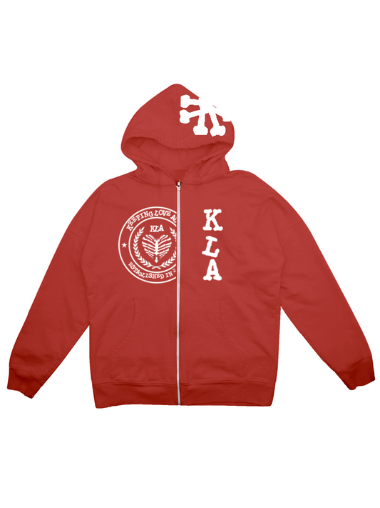 RED KLA UNI ZIPUP