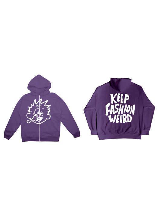 KFW Purple Zipup