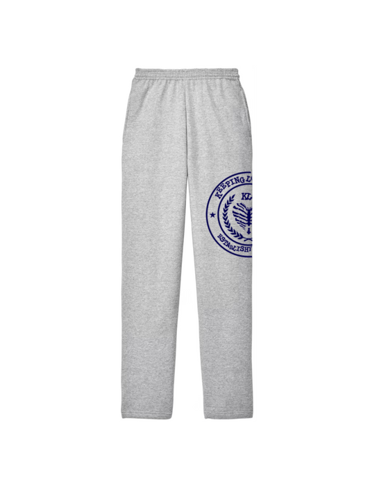 GREY/NAVY KLA UNIVERSITY SWEATPANTS