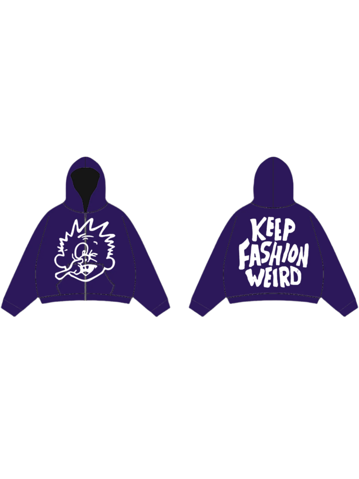 KFW Purple Zipup